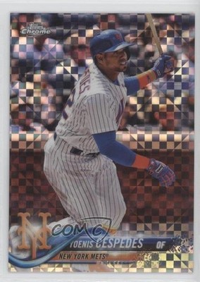 2018 Topps Chrome X-Fractor Yoenis Cespedes #119 1q9