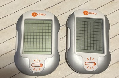 2Sudoku Handheld Electronic Game Techno Source TouchScreen-1 Stylus Pen- Work!