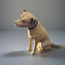 BANCA MONETE VINTAGE PUBBLICITARIA UFFICIALE METALLO LATTA FLOCCATO RCA VICTOR DOG MASCOTTE