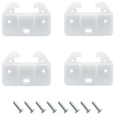 10 Pcs Plastic Drawer Guides Drawer Track Guides Drawer Rail for Dressers Hutche