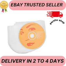 50 Clear Mini LP Anti-Static 3 Mil Plastic CD Inner Sleeves for 5inch SHM-CD