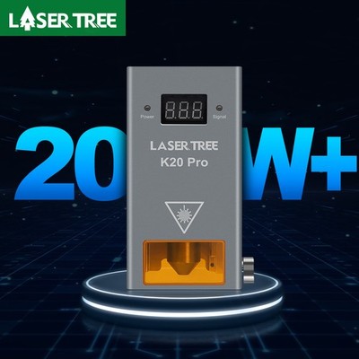LASERTREE 20W Optical Power K20 Pro Laser Module Head for Laser Engraver Cutting