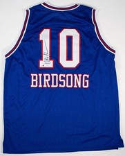 OTIS BIRDSONG Signed Kansas City Kings Custom XL Jersey (JSA Witnessed)