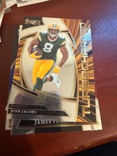 2025 Panini Select - Turbocharged Josh Jacobs #13 Green Bay Packers