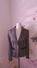 AMBIENTE Woll-Blazer Damen Blazer Gr. DE 42 L...