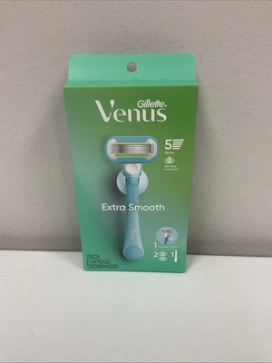 Venus Extra Smooth Pink Women's Razor + 2 Razor Blade Refills B14-53