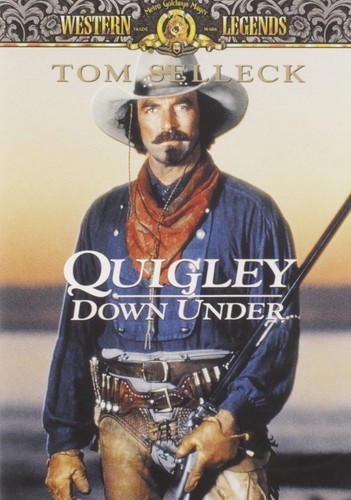 QUIGLEY DOWN UNDER (DVD) VG Disc + Cover Art - NO CASE