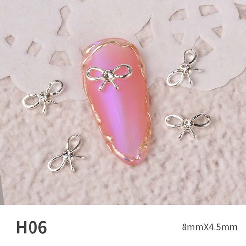 Bowknots Bow Nail Rhinestones Crystal Nail Jewelry DIY Nail Art Decorations - Picture 18 of 36