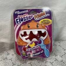 Plackers Flosser Friend Kid Friendly Floss Holder -30 DualGrip Flossers Included