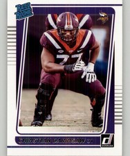 2021 Donruss Christian Darrisaw Rookie #340 RC Minnesota Vikings