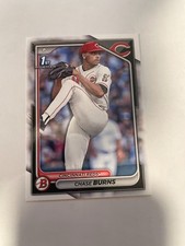 2024 Bowman Draft Paper Base BD-55 Chase Burns Cincinnati Reds