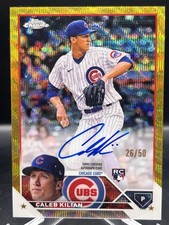 CALEB KILIAN 2023 Topps Chrome ROOKIE AUTOGRAPH GOLD WAVE REFRACTOR RC /50 🔥⚾️