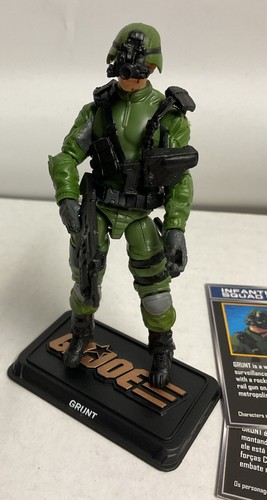 GI Joe 2015 SDCC Crimson Strike Grunt V14 Action Figure Complete Hasbro Robert - Picture 5 of 5