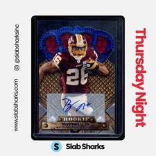 2011 PANINI CROWN ROYALE #185 ROY HELU JR. AUTO BLUE RC ROOKIE /50