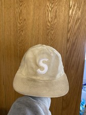 Supreme Suede S Logo Cap