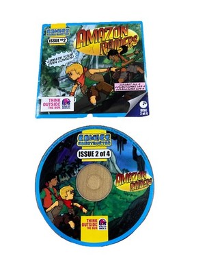 Taco Bell Amazon Raiders Issue 2 PC CD Comics Constructor 2008 Fast food