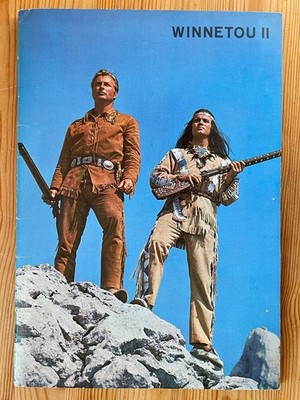 WINNETOU II  2  - komplettes Eikon Sammelalbum mit allen 60 Fotos