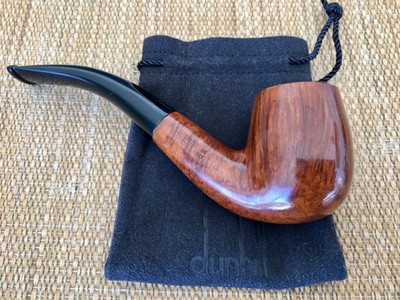 DUNHILL DR B (2 STARS) ROOT BRIAR, CLASSIC BENT BILLIARD FROM 60 S PIPE, PFEIFE