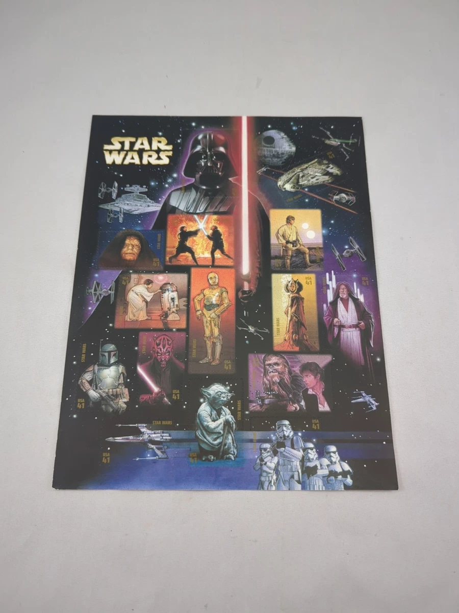 25+ Star Wars Star Wars US Stamp Sheets for sale | Updated Oct 2026