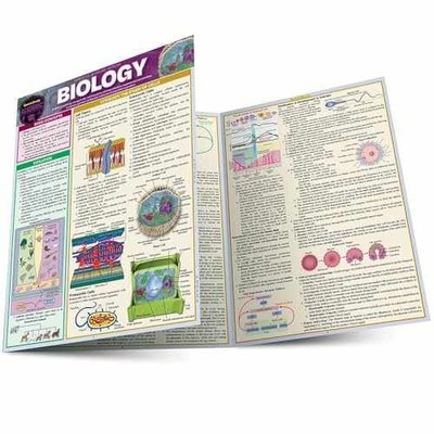 Biology: a QuickStudy Laminated - Pamphlet, by Brooks PhD Randy - Very Good