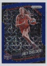 2025 Panini Prizm WNBA Blue Velocity Prizm Jacy Sheldon #113 1g6j