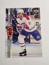 VALERI BURE, 1994-1995 UPPER DECK ROOKIE CARD, NHL LEGEND ! Canadiens. rookie card picture