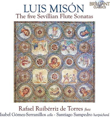 Luis Misón Luis Misón: The Five Sevillian Flute Sonatas (CD) Album (Jewel Case)