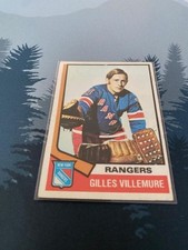 1974-75 Topps - Gilles Villemure #179 - FREE SHIPPING