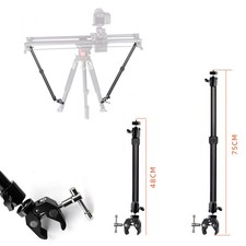 Soporte de varilla de soporte de riel deslizante para cámara DSLR soporte de trípode estabilizado