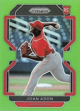 2022 Panini Prizm Tier II Lime Green Prizm /125 Joan Adon #154