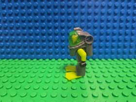 LEGO Atlantis Diver 4 Minifigure Lance Spears atl006 8076 8061 CMF Lot Retired