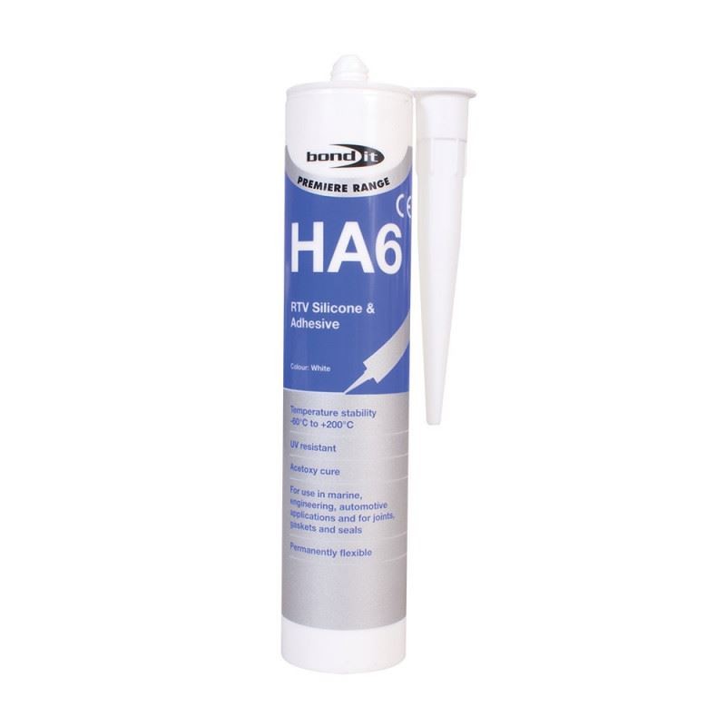 Bond It HA6 White 310ml Aquarium Silicone Sealant Pack of 8 Marine Fish Tank - Image 15