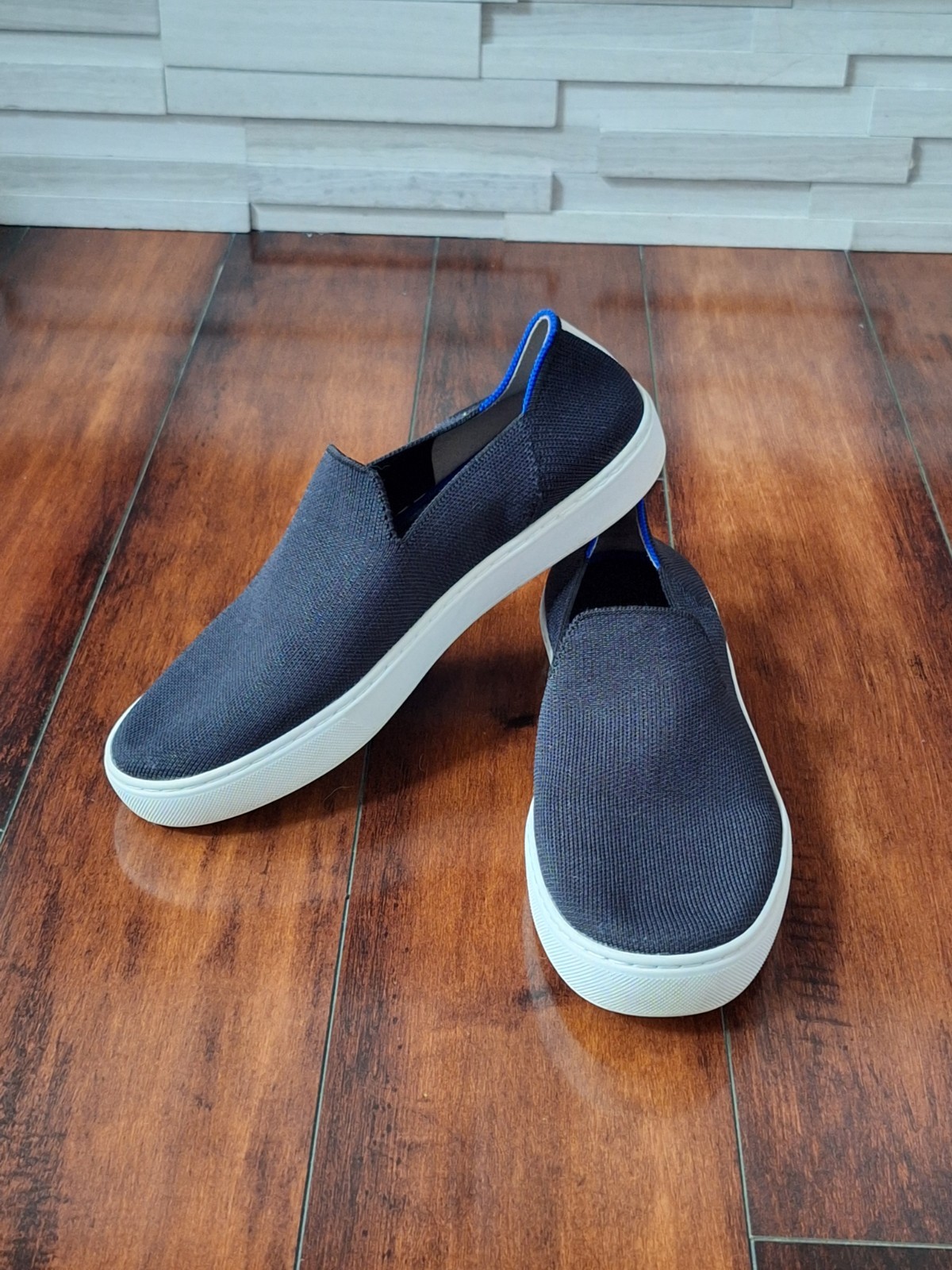 Rothy's The Original Slip On Women’s Sneakers Navy Size 9