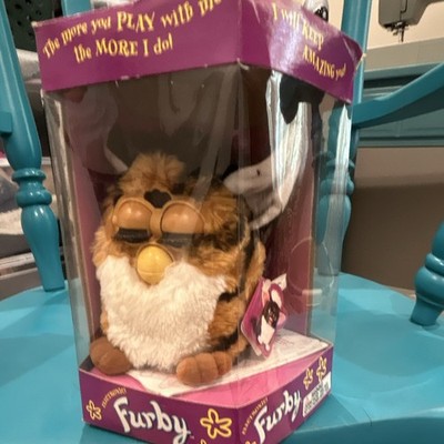 Tiger Furby Interactive Electronic Toy Model 70-800 (1998) In Box, Ages 6+