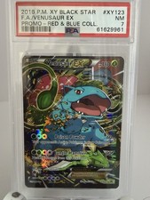2016 POKEMON XY BLACK STAR PROMO #XY123 FULL ART/VENUSAUR EX PSA 7 on eBay