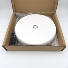 JAYEGT Motorized Rotating 10" Display Stand White LED Turntable ZDH-2022C