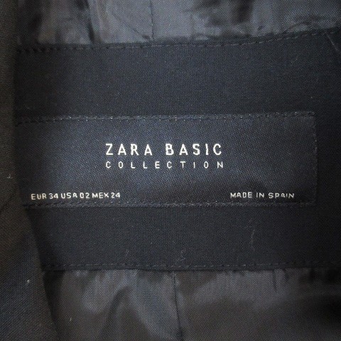 ZARA BASIC Tailored Jacket Mid Length Fully Lined… - image 6