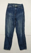 Gitano Womens Jeans Y2K Size 14 Long Cotton Blue High Waist