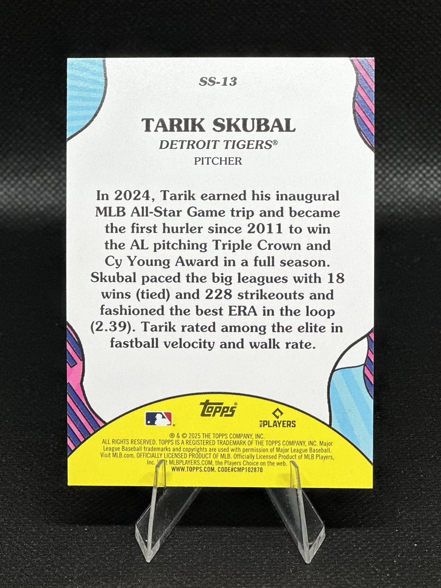 2025 Topps Series 2 Summer Superstars Tarik Skubal #SS-13 Detroit