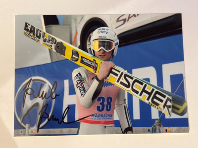 Jakub Janda Ski Jumping Hand Signed 13x18 cm Photo