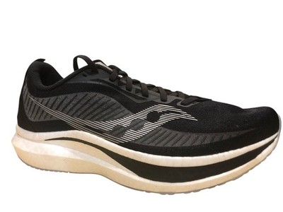 Saucony Endorphin Speed 2 Mens Running Shoes Size 11.5 Black/White NEW S20688-10 Saucony Endorphin Speed 2 Mens Running Shoes Size 11.5 Black  main image 4