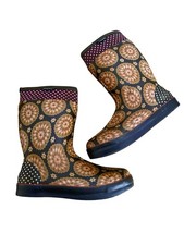 BOGS Taylor Dahlia Boots Women s Size 9 Orang...