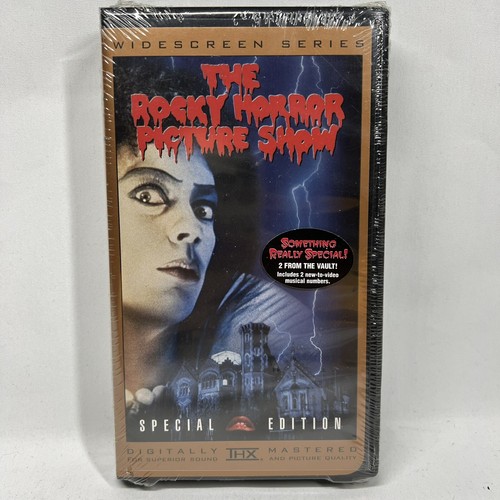 Factory Sealed Rocky Horror Picture Show VHS Widescreen Special Edition See Pics - 第 1/11 張圖片