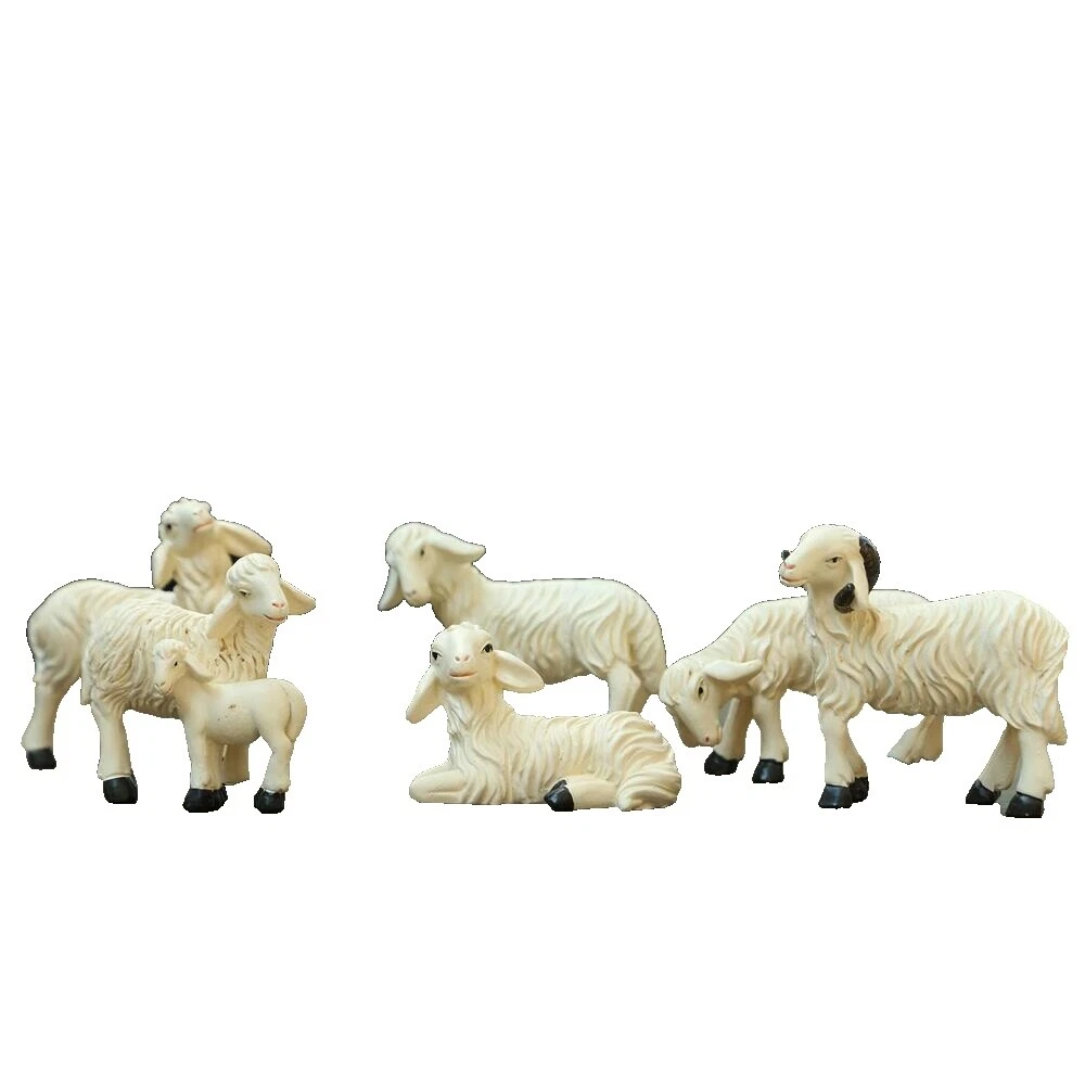 Sheep Miniature Outdoor Statues