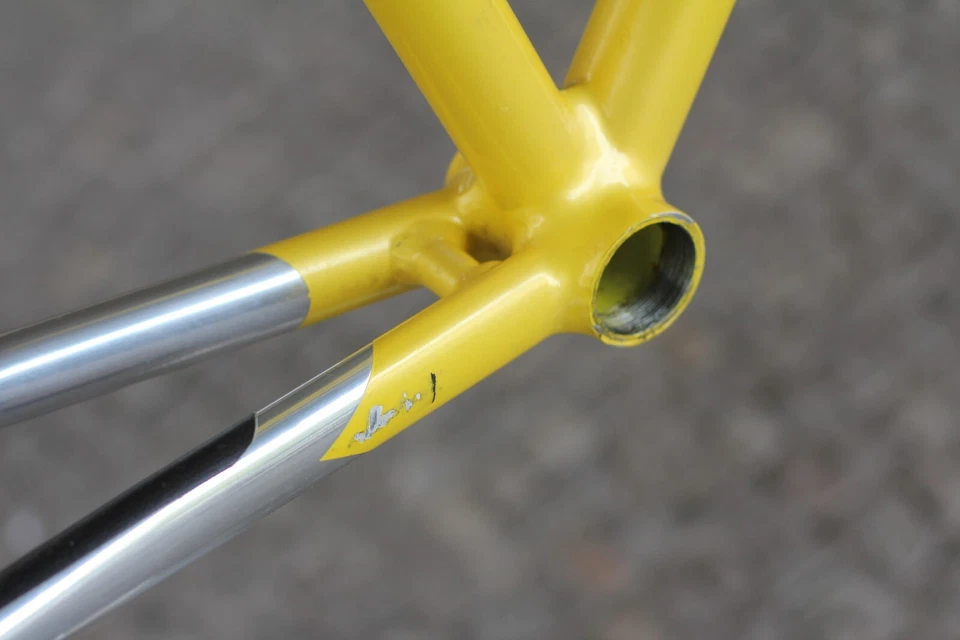 Gios Cinquantenario 50th Compact Frame /  48 cm /Yellow / Alfredo Campagnolo - Bild 3 von 4