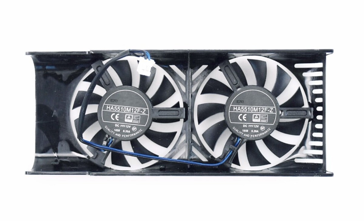 For MSI GeForce GTX1050 2GT 1050TI 4GT LP video card Double fan