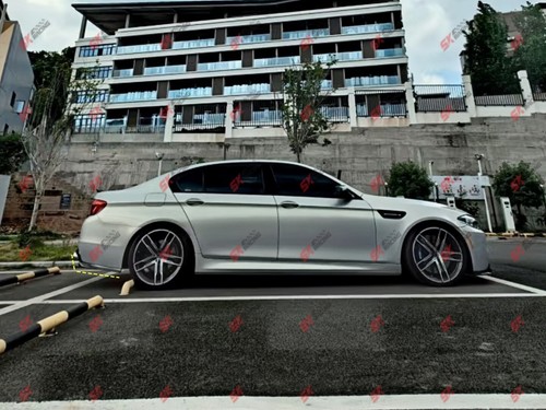 Carbon Fiber/Gloss Black Rear Bumper Diffuser Splitter Fits BMW F10 M5 2012-2016 - Picture 7 of 22