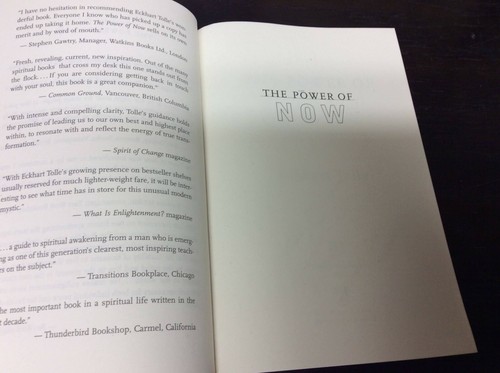 The Power of Now : A Guide to Spiritual Enlightenment by Eckhart Tolle (2004 PB) - Picture 6 of 12