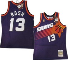 1996-97 Steve Nash 13 Phoenix Suns Mens Mitchell  Ness Swingman Jersey 130