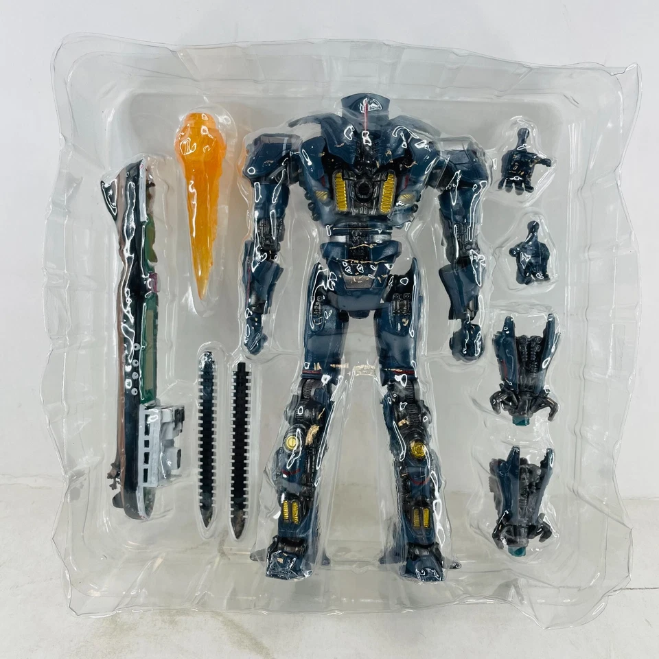Gipsy Danger Jaeger Hong Kong Brawl 7" Movable Action LED Figure Pacific Rim Toy - Image 3 of 4